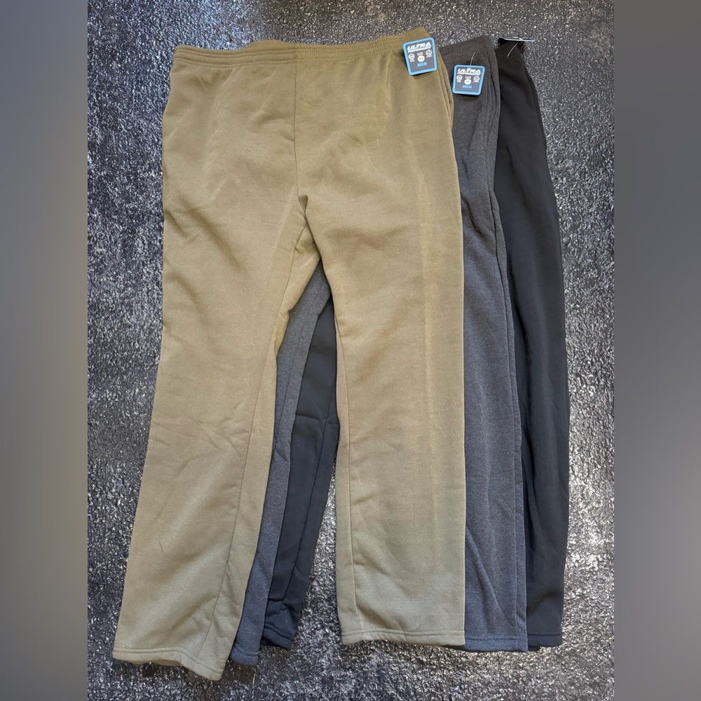 NWT Ultra Performance 3-Pack Mens Sweatpants 4XL